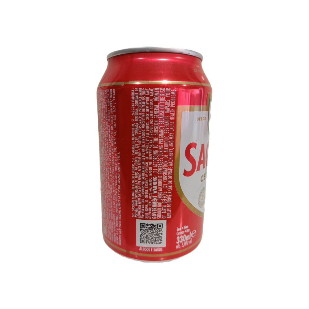 Cerveza Sagres (330 ml) - Miniatura 3