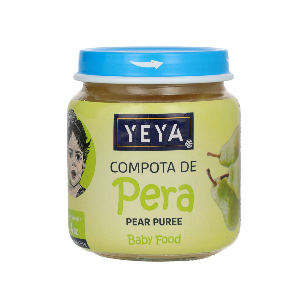 Caja de compotas de pera YEYA (24 x 113 g / 4 oz) - Miniatura 2