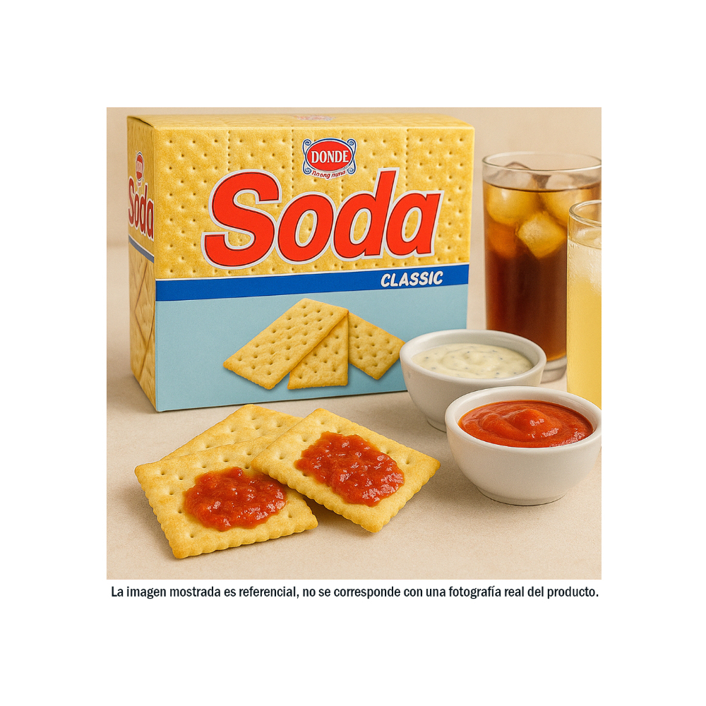 Combo de Galleta de soda donde + refresco de manzana Super yu - Miniatura 3