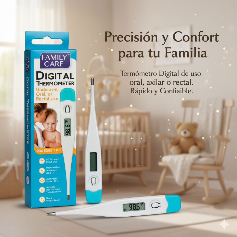 Termómetro digital Family Care - Miniatura 3