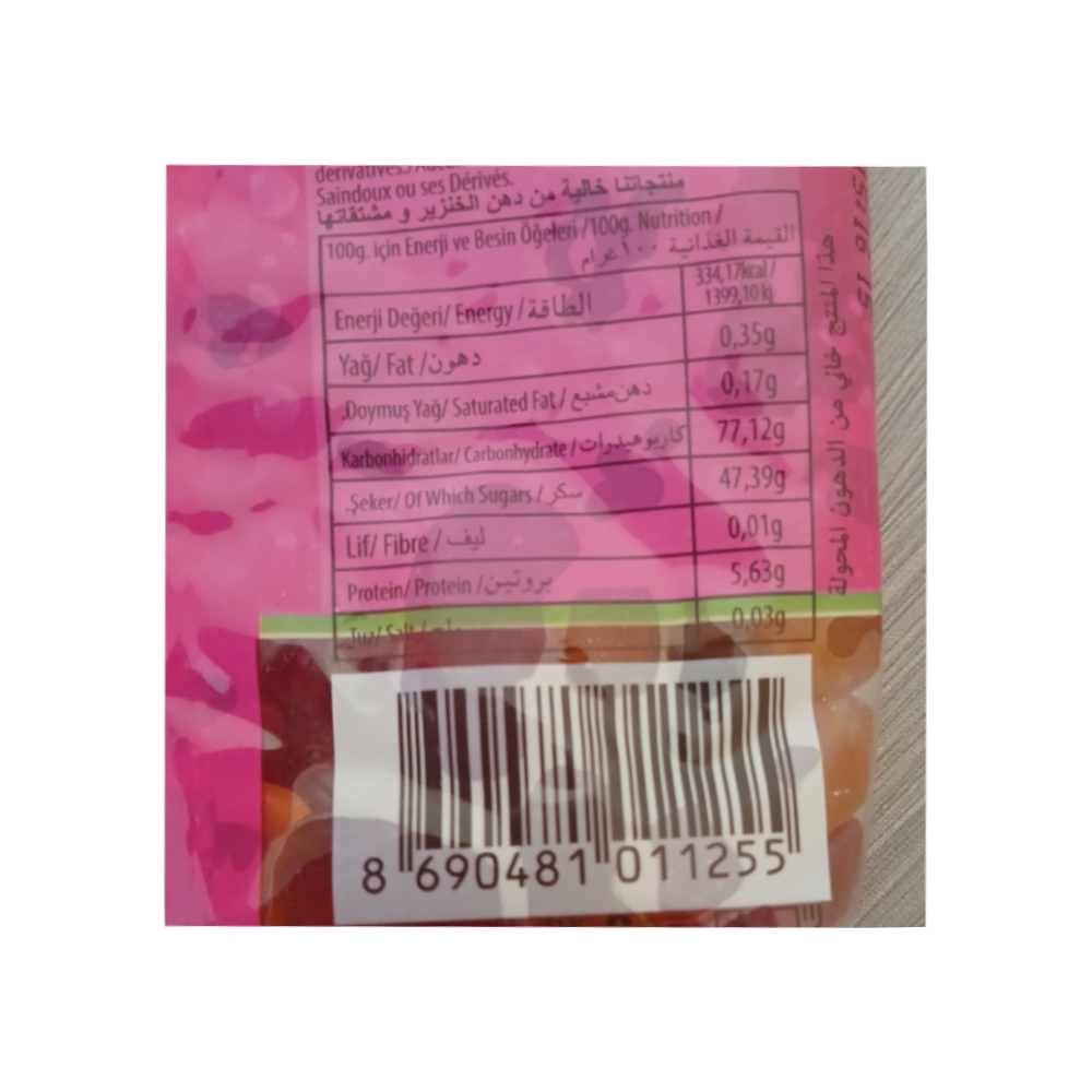 Gominolas con sabor a fruta Mix Party Jelly Gold (100 g / 3.5 oz) - Miniatura 4