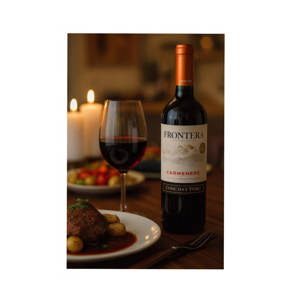 Vino tinto Carmenere Frontera (750 ml) - Miniatura 2