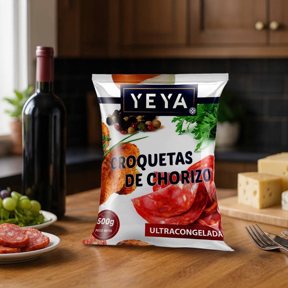 Croquetas de chorizo YEYA (500 g / 1.1 lb) - Miniatura 4