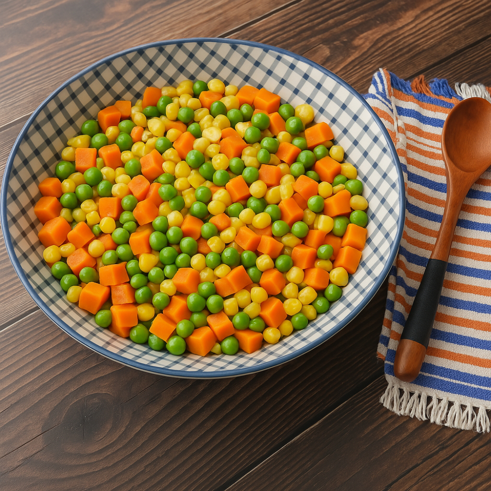 Vegetales mixtos congelados Veggers (1 kg / 2.2 lb) - Miniatura 3