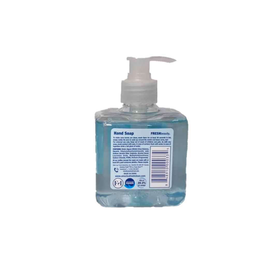 Jabón líquido de eucalipto antibacterial para manos América Fresh (300 ml / 10.10 oz) - Miniatura 2
