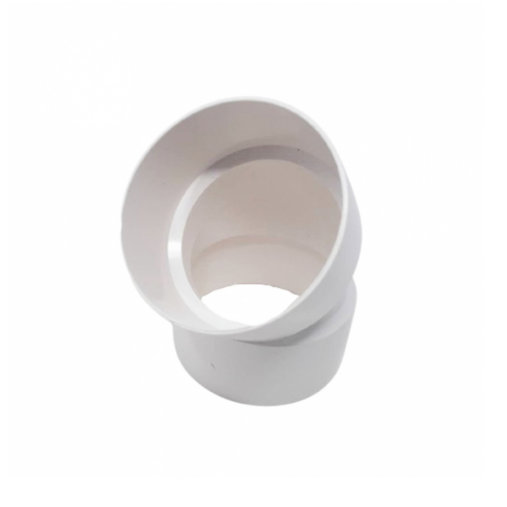 Codo PVC-U 45° de 4” para tubería de desagüe Malu - Miniatura 2