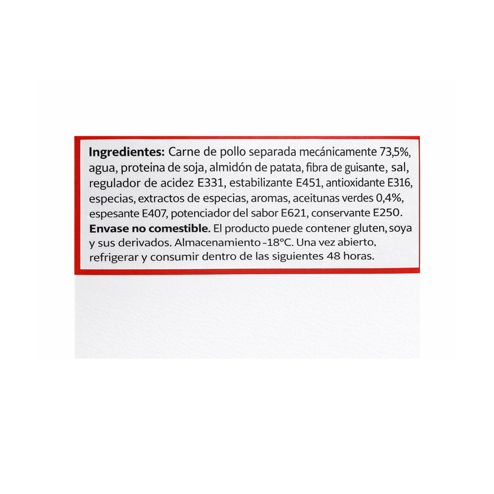 Mortadela con aceitunas Polskamp (500 g / 17.6 oz) - Miniatura 4