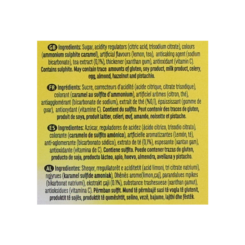 Té instantáneo granulado con sabor a limón Kent boringer (350 g / 12.34 oz) - Miniatura 4