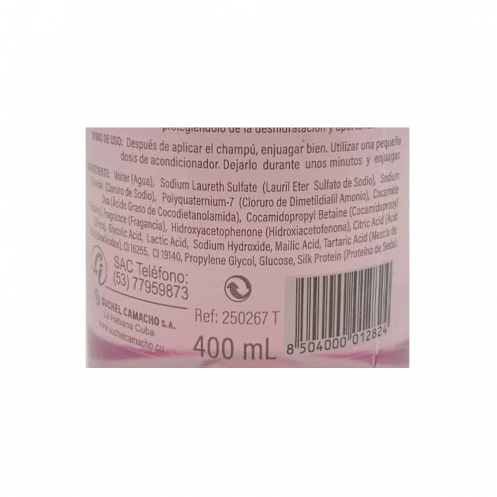 Champú con proteína de seda Natural S&C (400 ml) - Miniatura 2