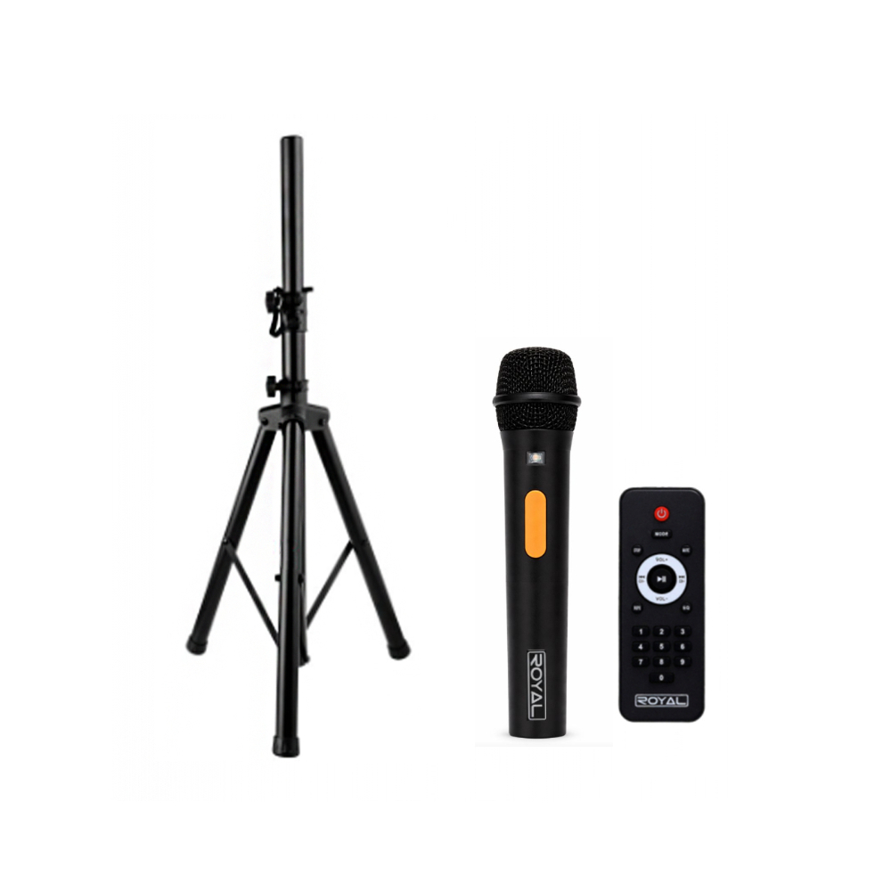 Bocina portátil negra 12" Royal RBT6113-12T - Miniatura 2