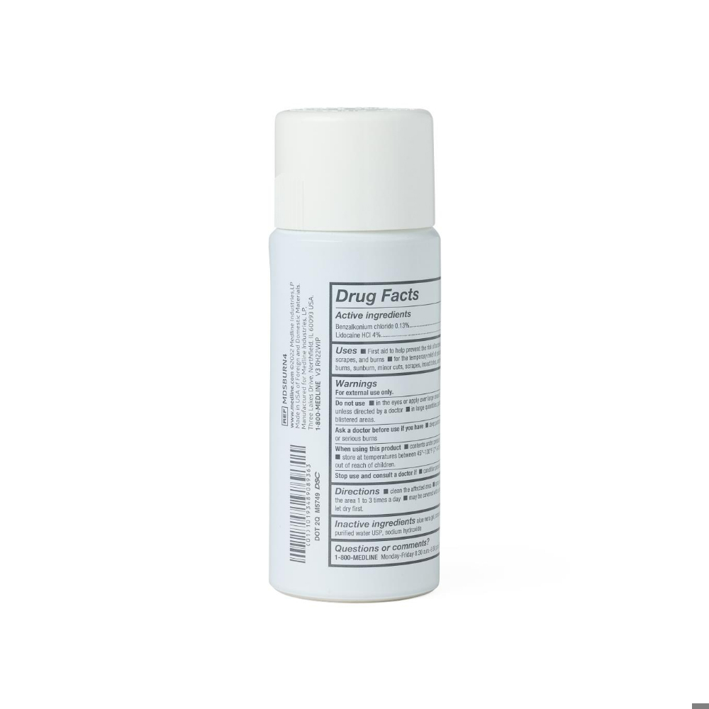 Spray para quemaduras Medline (113 g / 4 oz) - Miniatura 4