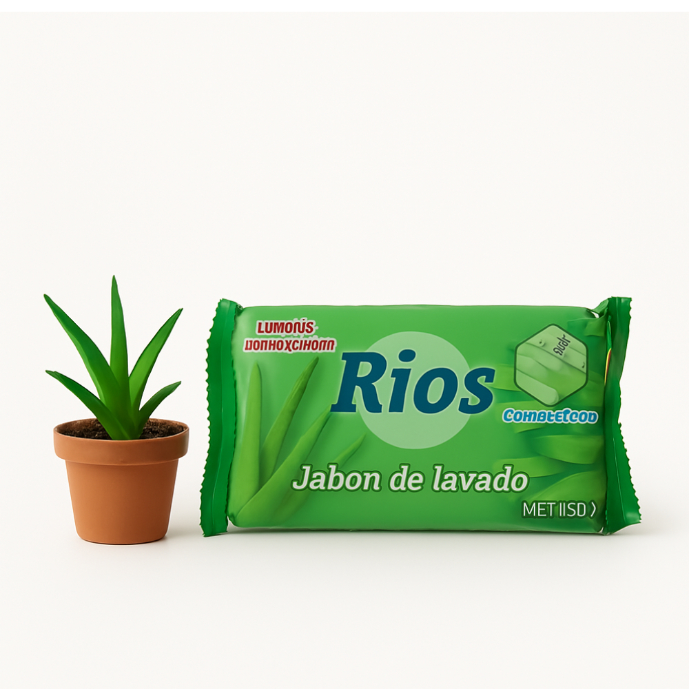 Jabón de lavar cristal de aloe Rios (160 g / 5.64 oz) - Miniatura 4