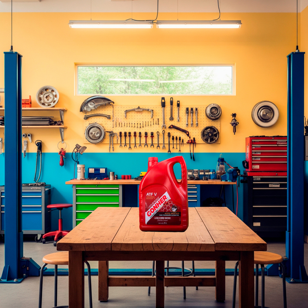 Aceite sintético para transmisión automática Gonher ATF Mercon V CJ (5 L) - Miniatura 4