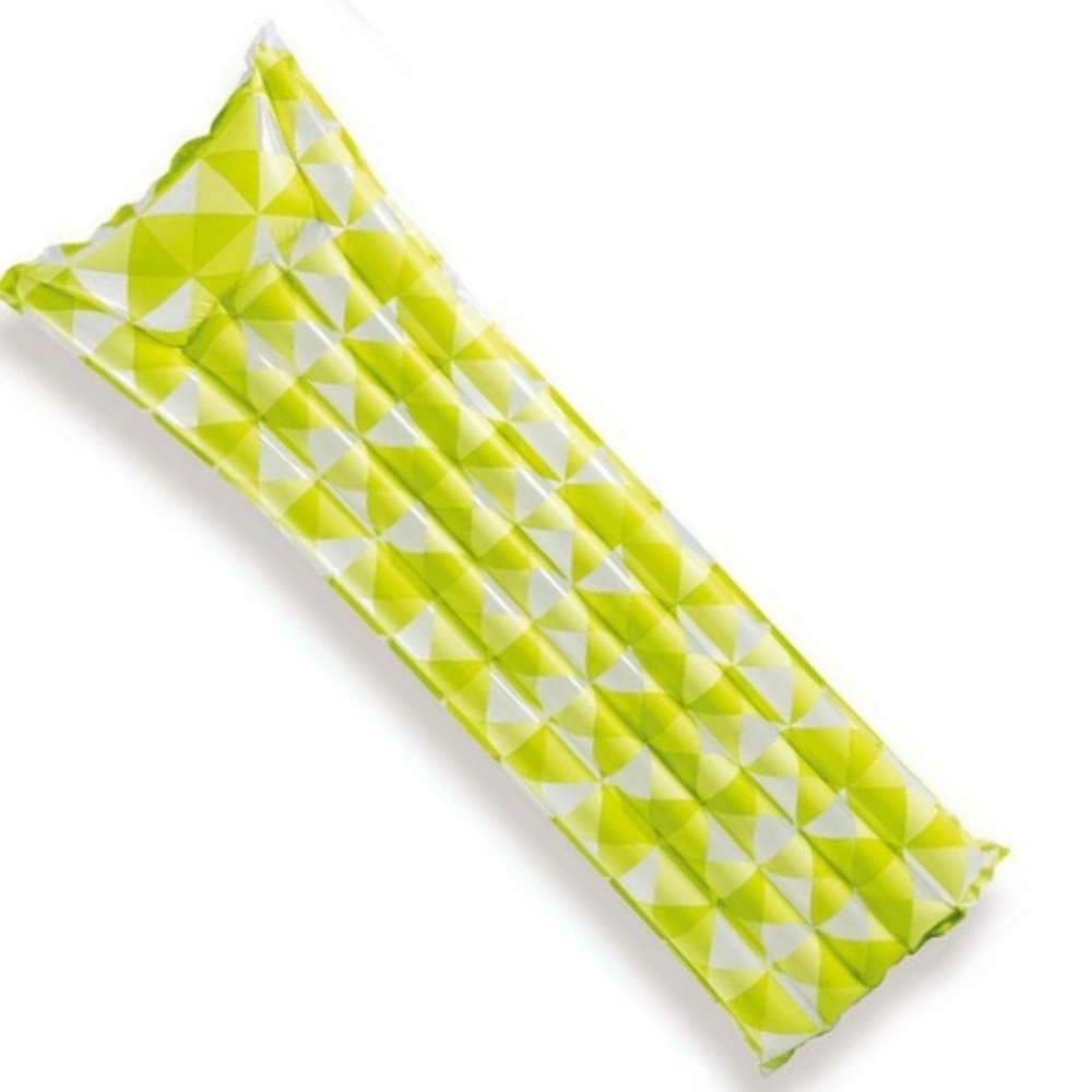 Balsa-Colchoneta inflable verde Intex 59712EU - Miniatura 2