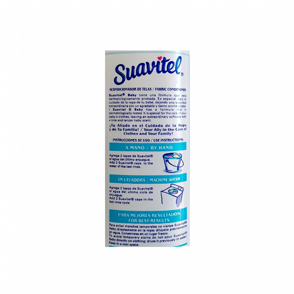 Suavizante para ropa aroma a bebito Suavitel (739 ml / 25 fl oz) - Miniatura 2