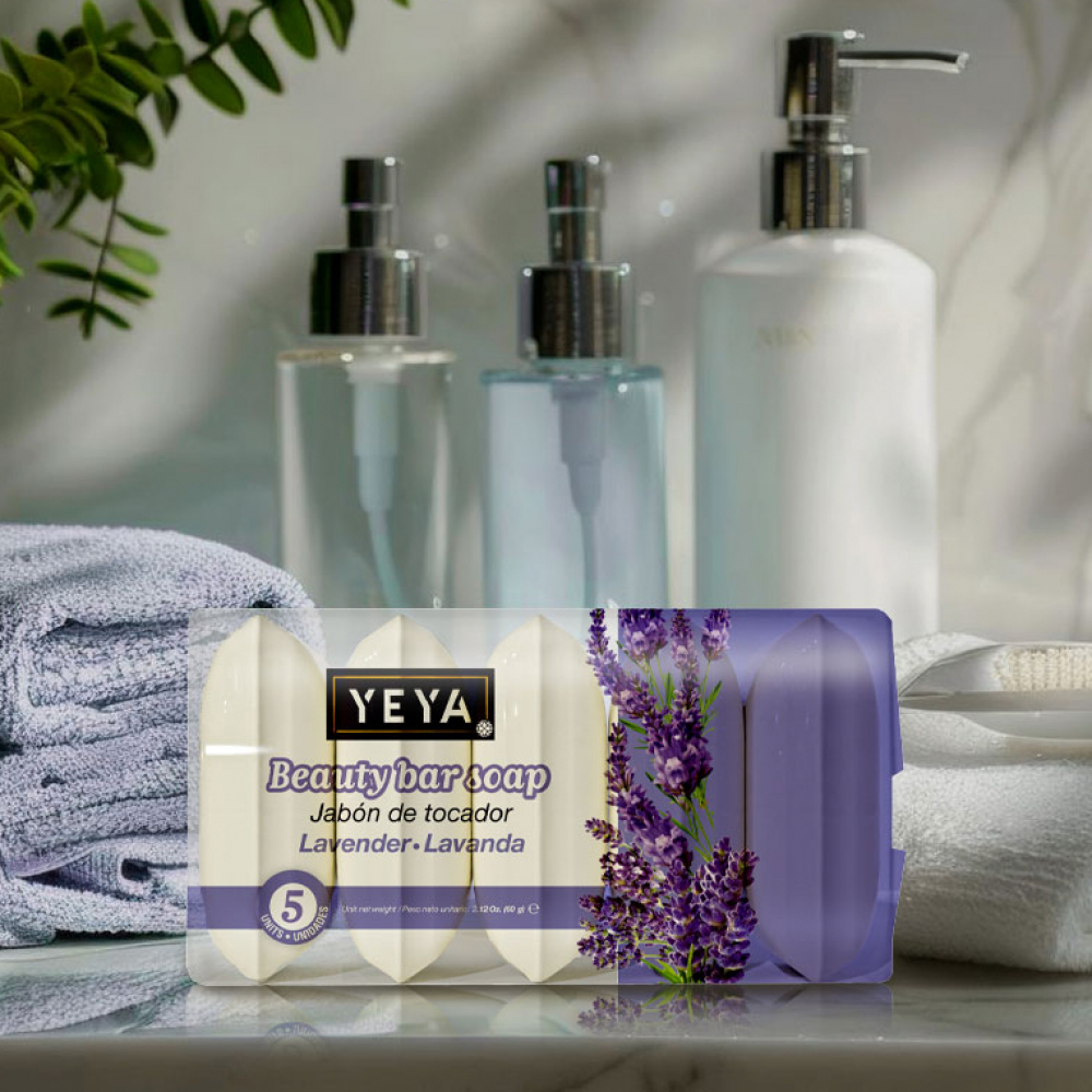 Jabón de tocador de lavanda YEYA (2 x 300 g / 10.58 oz) - Miniatura 4