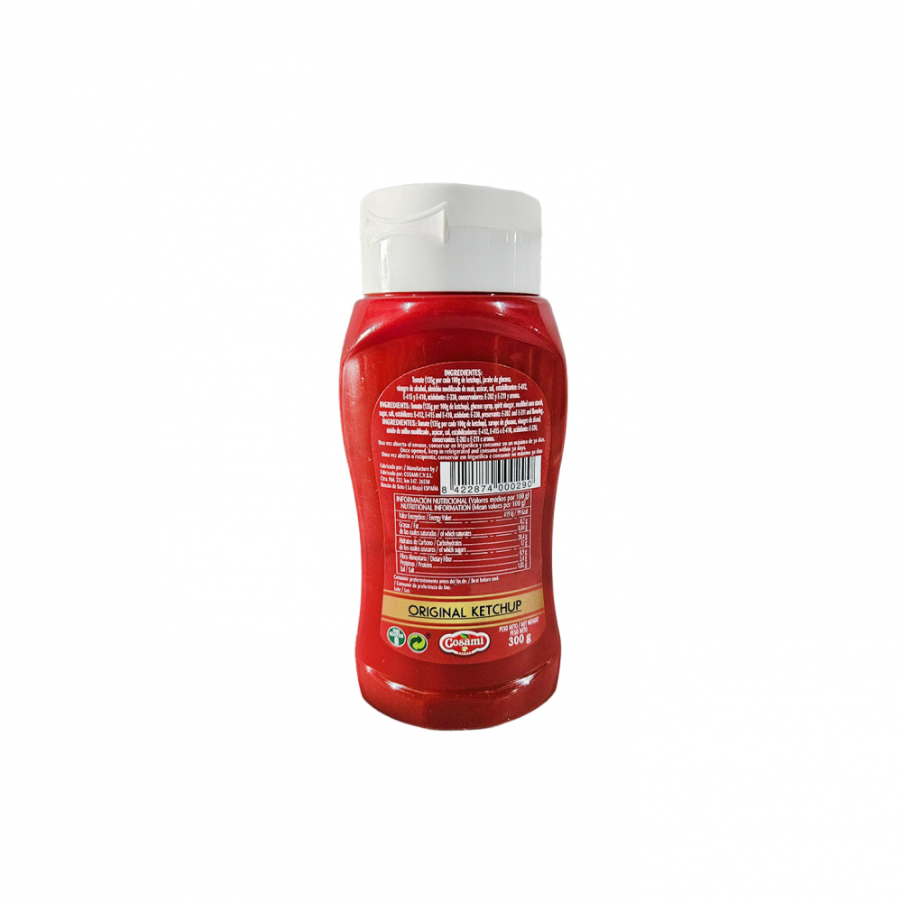 Ketchup original Cosami (300 g / 10.58 oz) - Miniatura 3