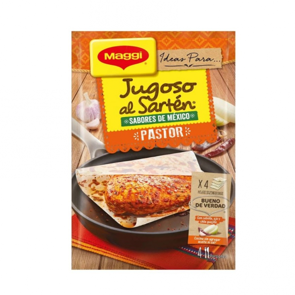 Papelitos sazonadores sabores e México pastor Maggi (24 g / 0.85 oz) - Miniatura 2