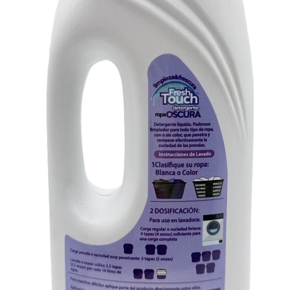 Detergente líquido para ropa oscura Fresh Touch (1 L) - Miniatura 2
