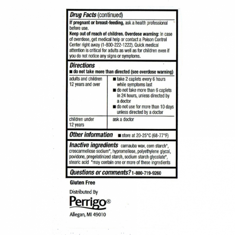 Acetaminofén 500 mg GoodSense (100 tabletas) - Miniatura 2