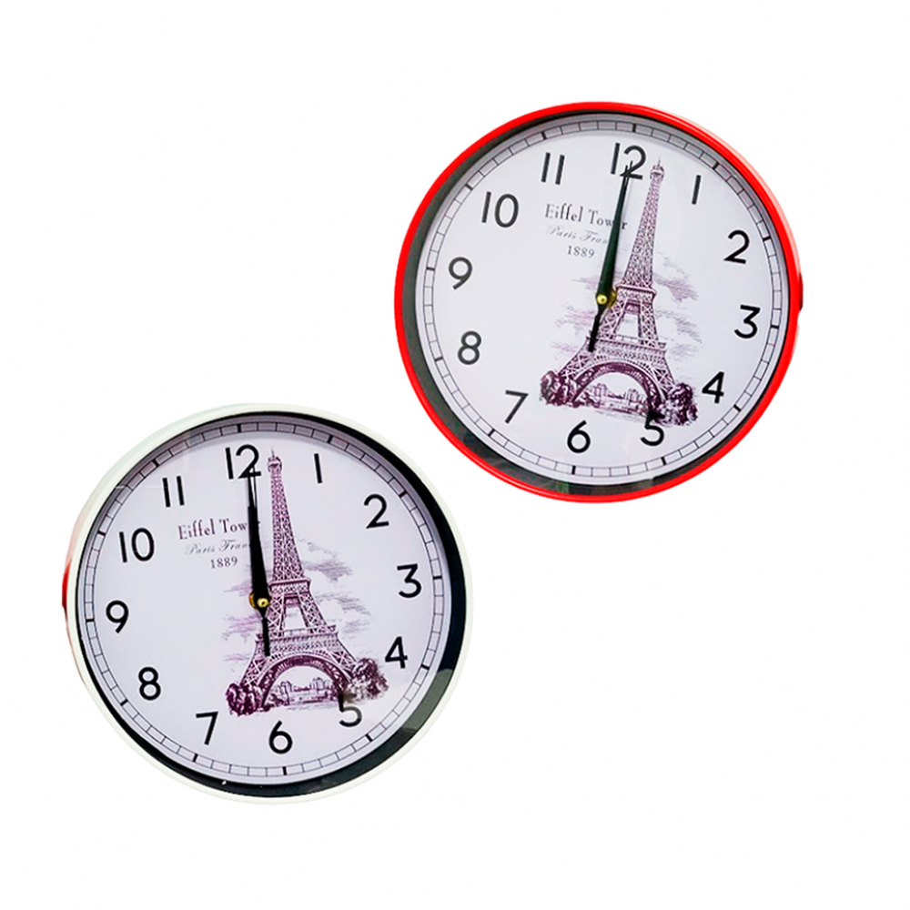 Reloj de pared decorativo 25 cm (2 U) - Miniatura 3