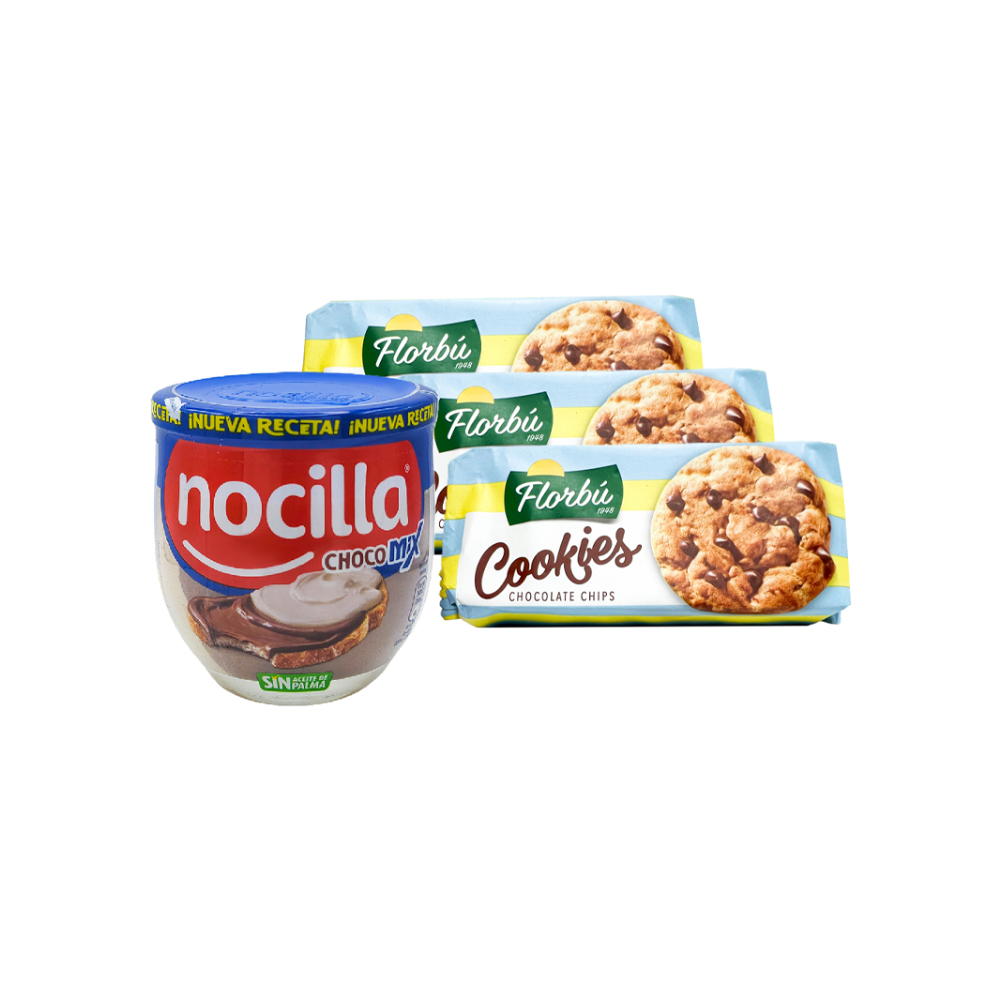 Crema de chocoleche + Galletas con chispas de chocolate - Imagen 1