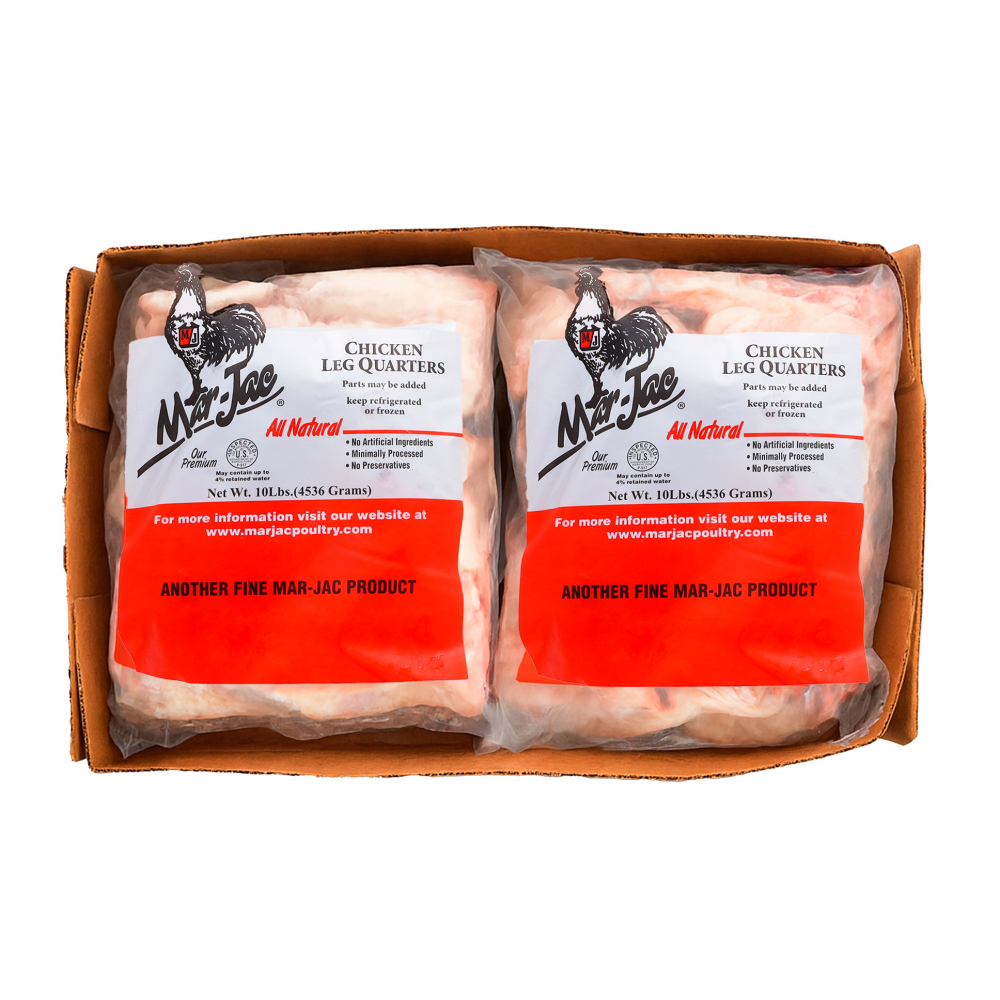 Caja de cuartos traseros de pollo Mar-Jac (18.14 kg / 40 lb) - Miniatura 2