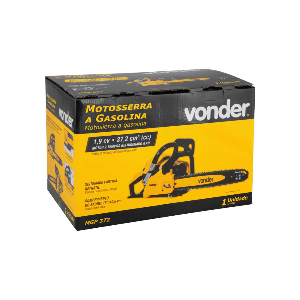 Motosierra a gasolina 37.2CC Vonder MGP372 - Miniatura 3