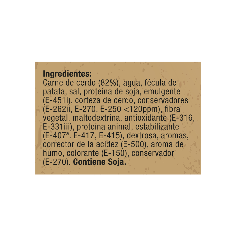 Tocineta Yeya (5 x 500 g / 1.10 lb) - Miniatura 3