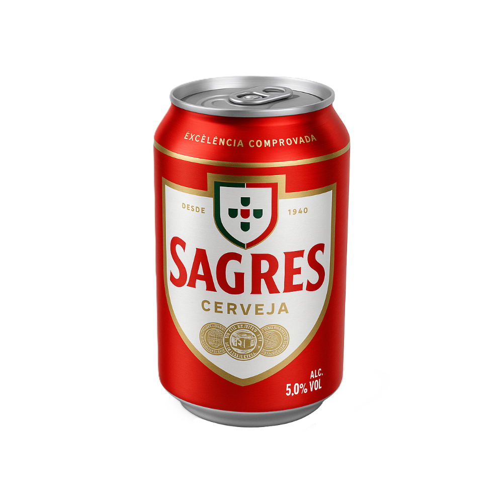 Cerveza Sagres (24 x 330 ml) - Miniatura 3