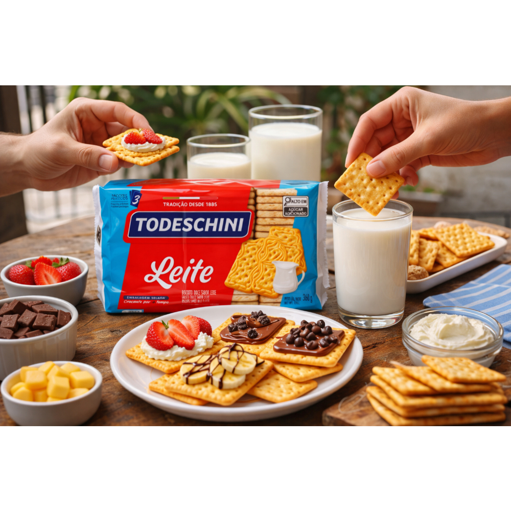 Galletas de leche Todeschini (360 g / 12 oz) - Miniatura 4