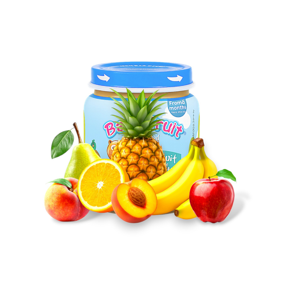 Compotas de manzana, pera, durazno y frutas mixtas Baby Fruit (24 x 113 g / 4 oz) - Miniatura 4