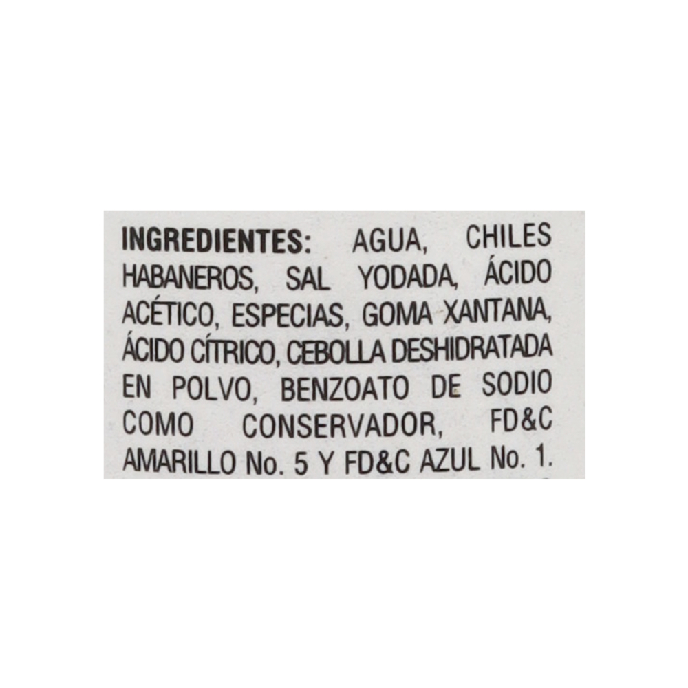 Salsa picante verde de chile habanero El Yucateco (150 ml) - Miniatura 4