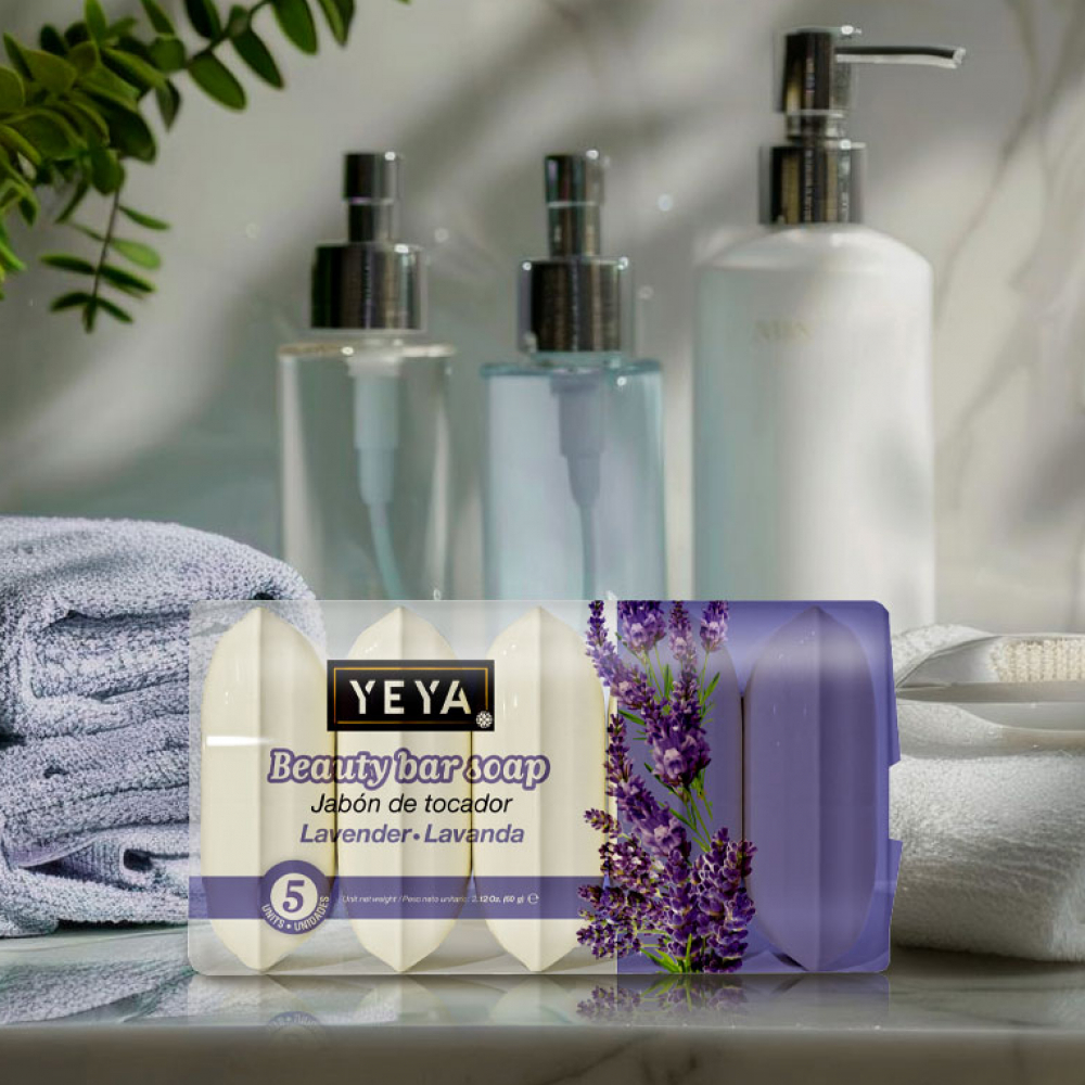 Jabón de tocador de lavanda Yeya (4 x 300 g / 10.58 oz) - Miniatura 4