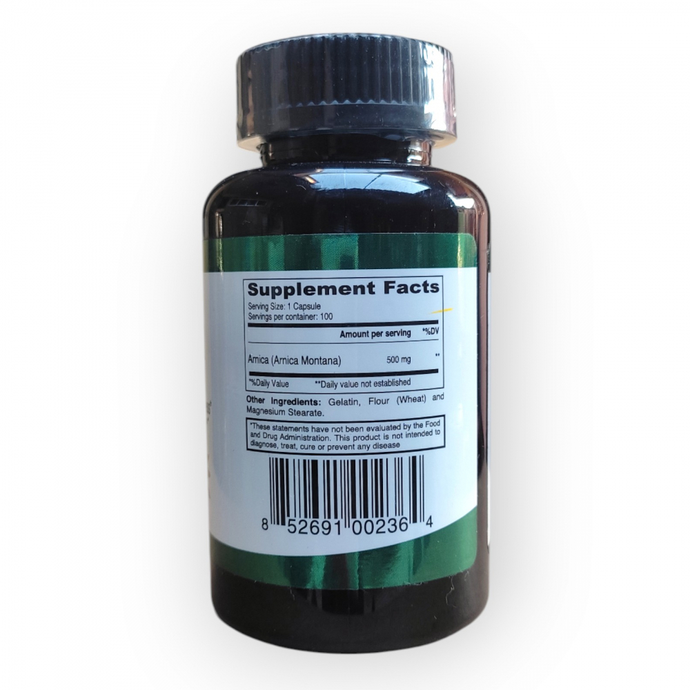 Arnica Montana 500 mg Elp Essential (100 cápsulas) - Miniatura 3