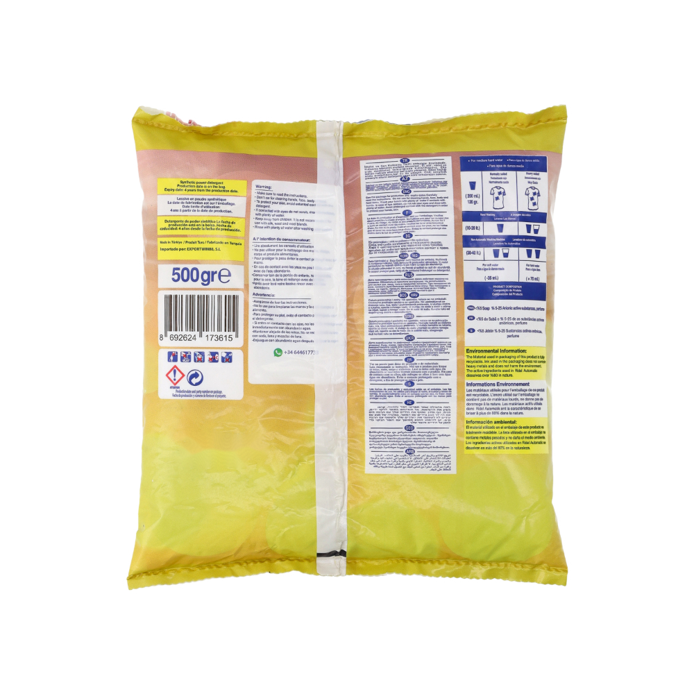 Detergente aroma floral Ridel (500 g / 1.1 lb) - Miniatura 2