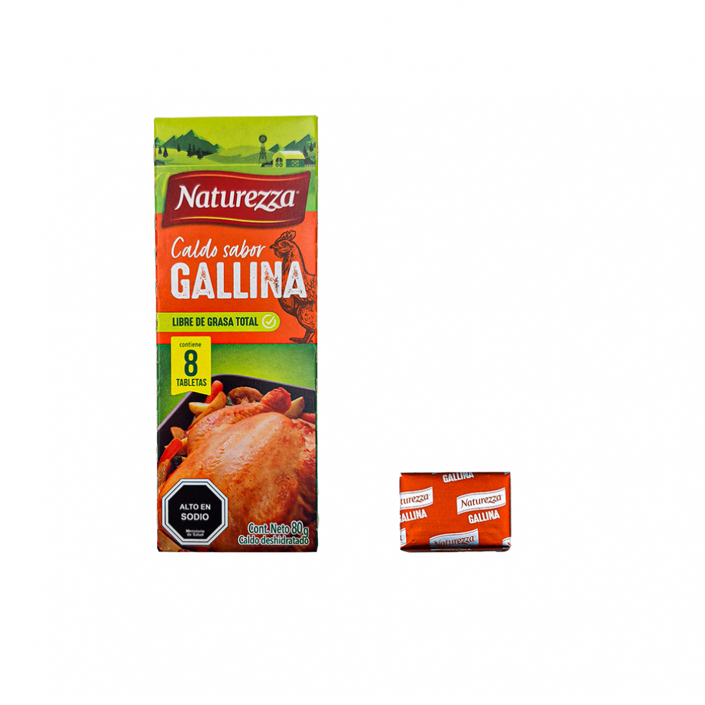 Caldo Sabor GallinaNaturezza (80 g) - Miniatura 3