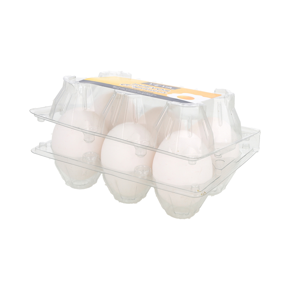 Huevo blanco importado YEYA (6 U) - Miniatura 3