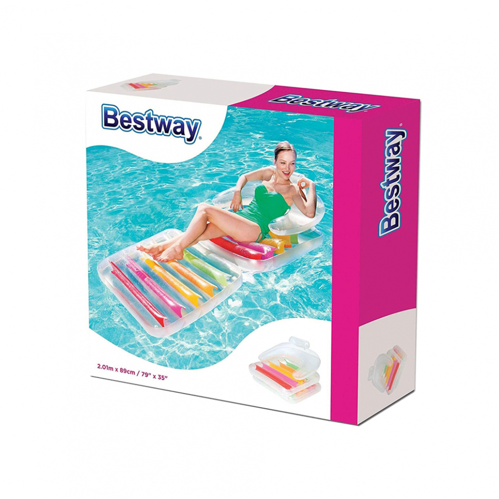 Silla inflable plegable con espaldar Bestway - Miniatura 3