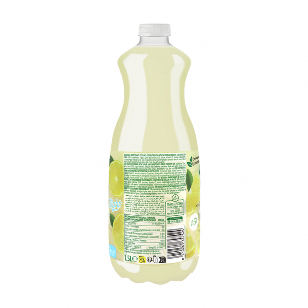Limonada natural con limones exprimidos light Don Simón (1.5 L) - Miniatura 2