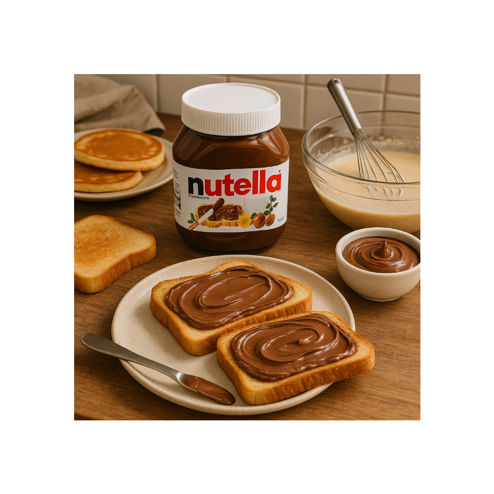 Crema de avellanas con cacao Nutella Ferrero (200 g / 7.05 oz) - Miniatura 2