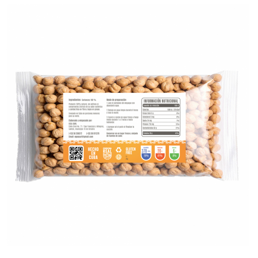 Garbanzos Cosecha Real (10 x 500 g / 1.1 lb) - Miniatura 3