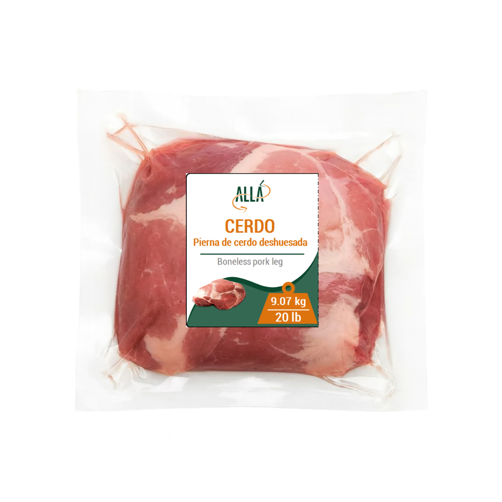 Pierna de cerdo deshuesada ALLÁ (9.07 kg / 20 lb) - Miniatura 2