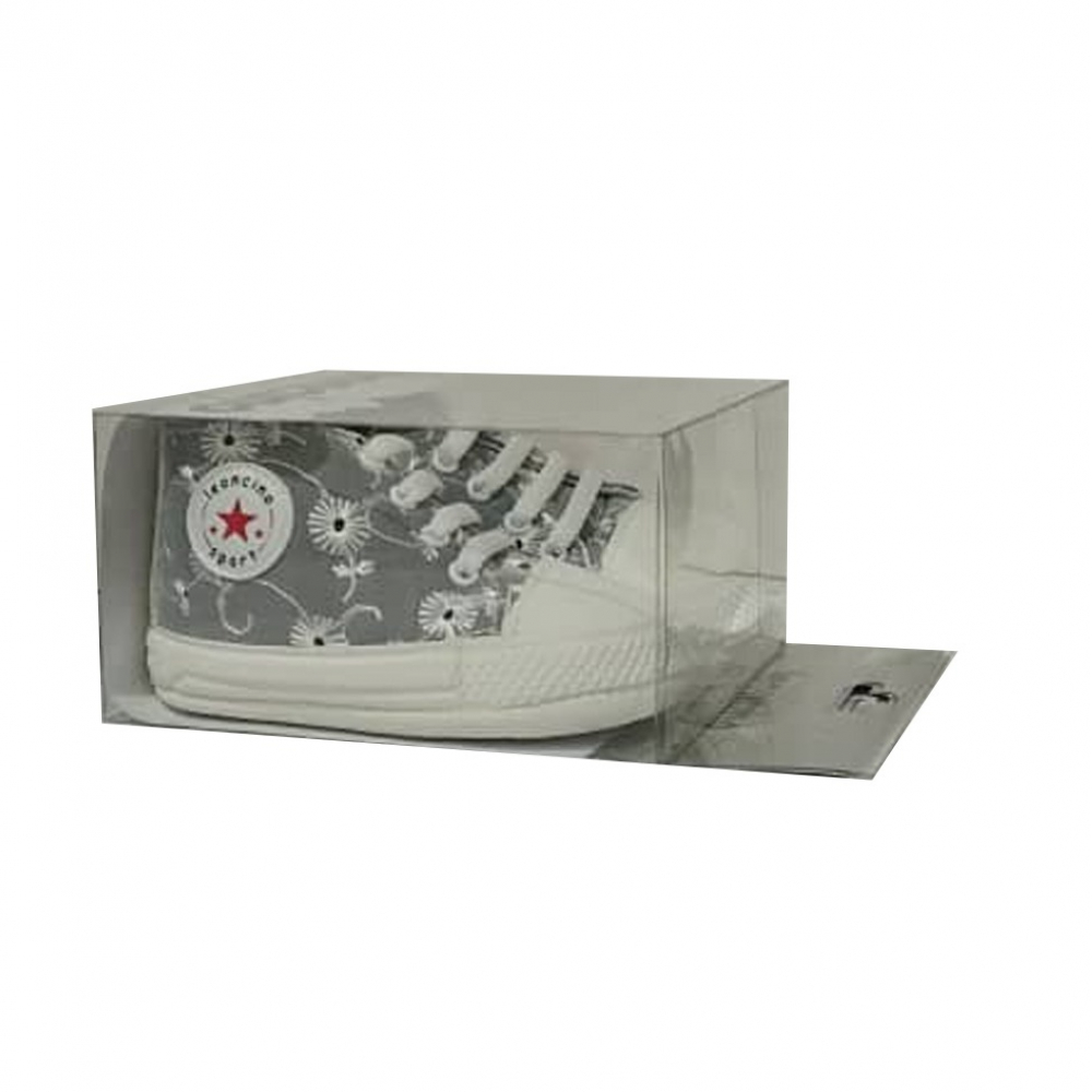 Zapatillas deportivas estampadas color gris para bebé Baby Leoncino -Talla 19 - - Miniatura 2