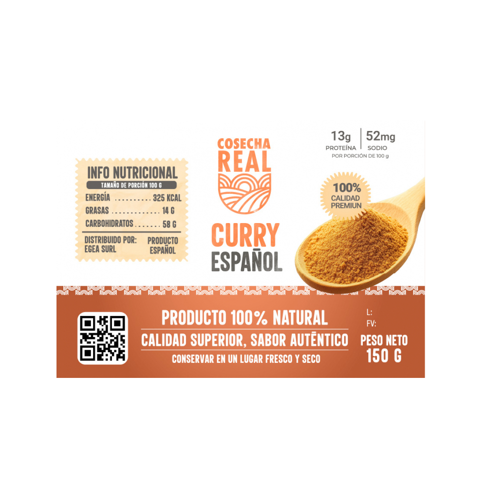 Curry español Cosecha Real (150 g / 5.29 oz) - Miniatura 3