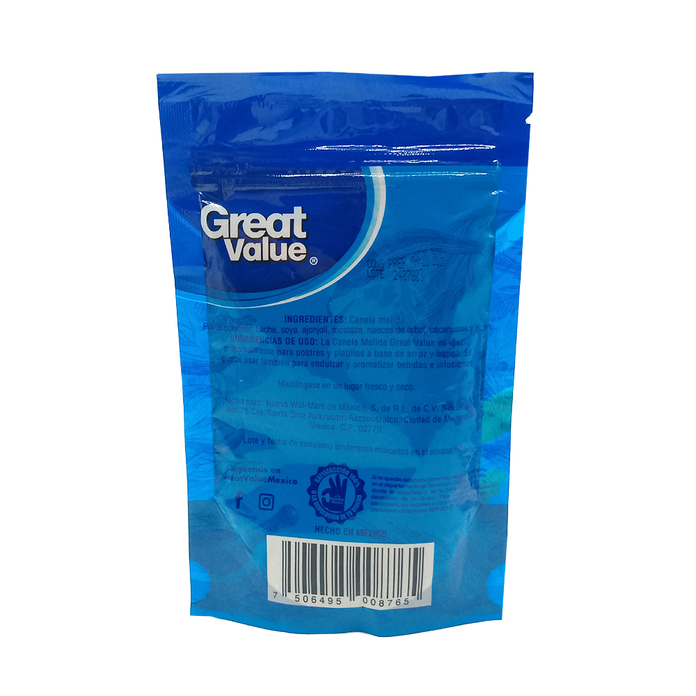 Canela molida Great Value (60 g / 2.12 oz) - Miniatura 3