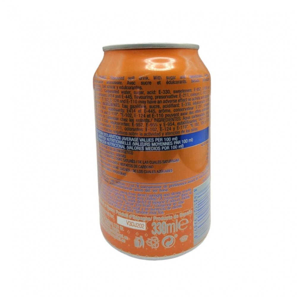 Refresco gaseado de naranja Santa (6 x 330 ml) - Miniatura 2