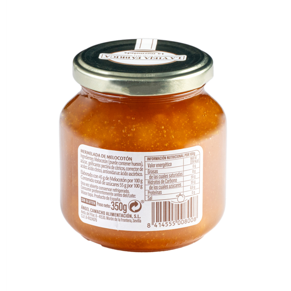 Mermelada de melocotón La Vieja Fábrica (350 g / 12.34 oz) - Miniatura 3