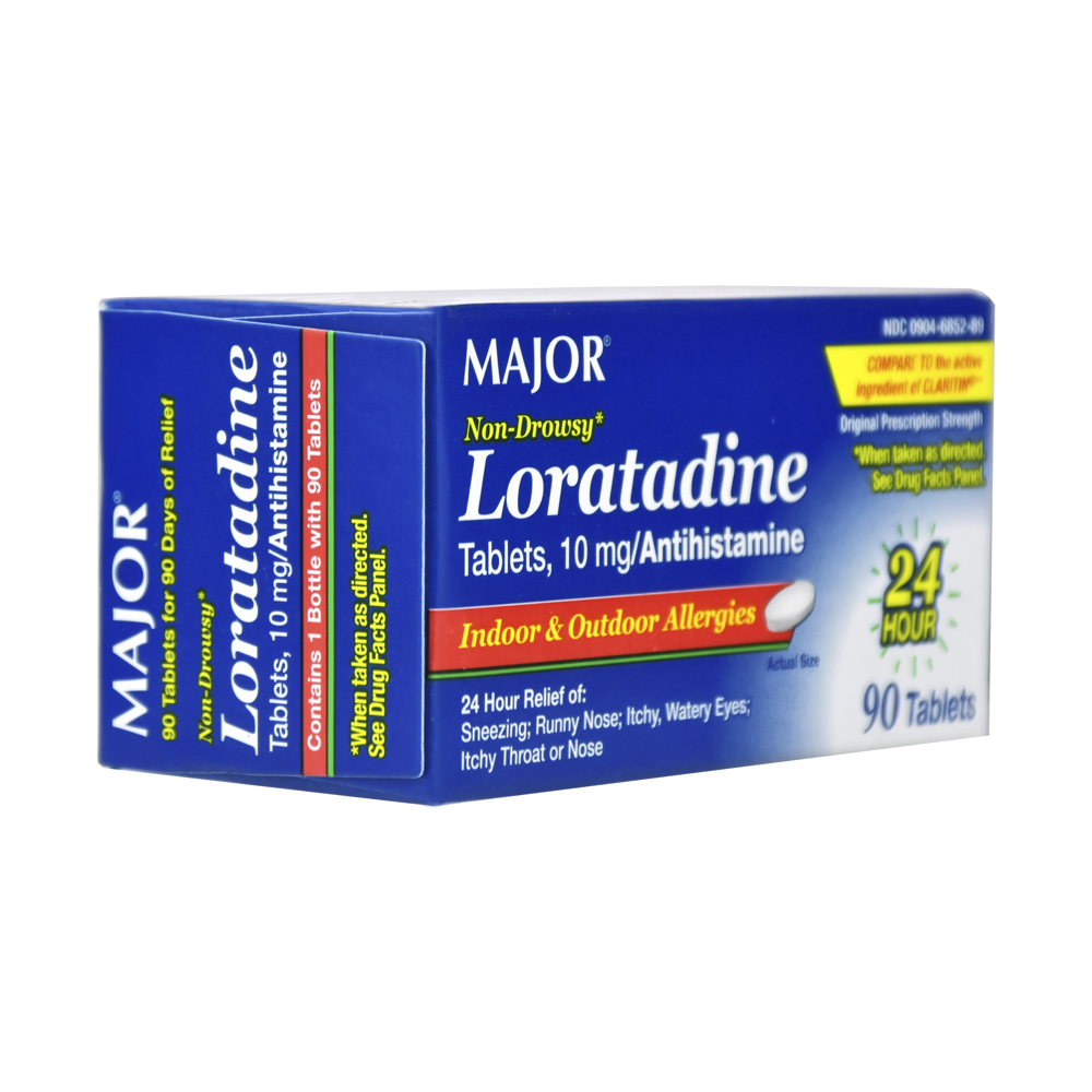 Loratadina 10 mg Major (90 tabletas) - Miniatura 3