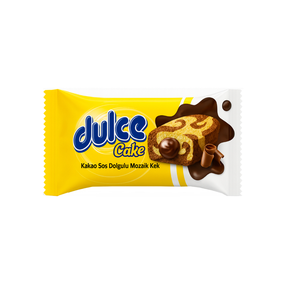 Dulce cake filled with sweet cocoa sauce (40 g / 1.41 oz) |